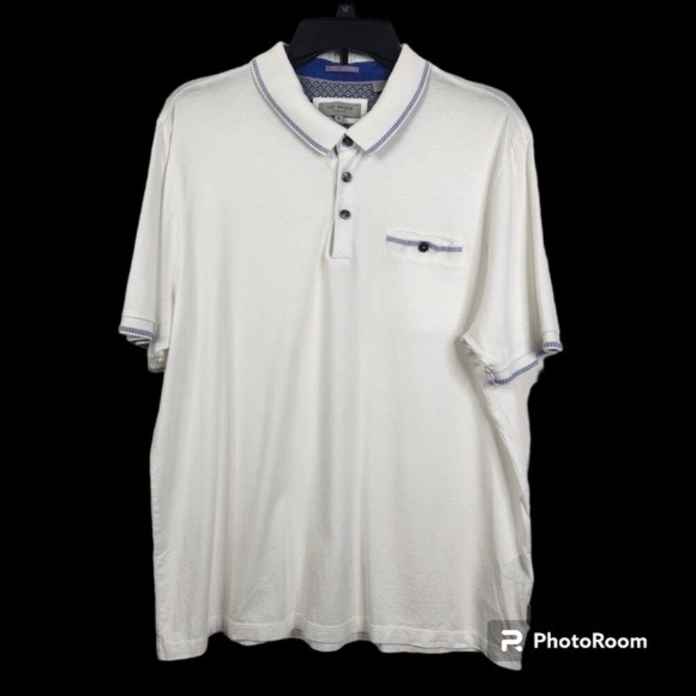 Ted Baker London Men's Short Sleeve Polo Shirt Size 6-XXL